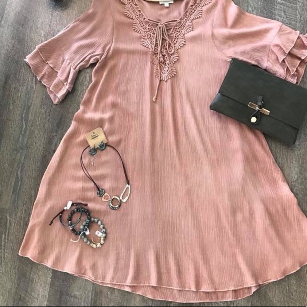 NWT Mauve Blu Pepper Dress